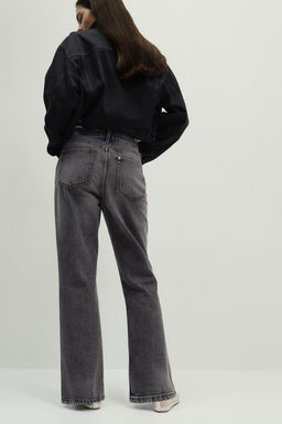 Baggy Bootcut Regular Jeans - H&m фото 5