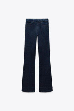 ZW COLLECTION BOOTCUT MID-WAIST JEANS - Zara фото 7