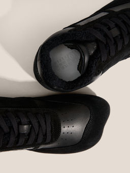 Женские кеды MM6 MAISON MARGIELA SNEAKERS Артикул 4669971, черный  фото 3
