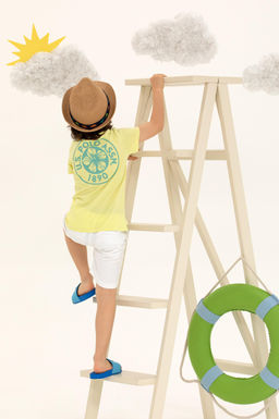 U. S. Polo Assn Детская светло-желтая футболка с круглым вырезом - U.s. polo assn фото 2