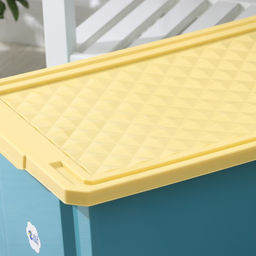 Контейнер для хранения игрушек на колесах Follow Me, 57 л, пластик, синий - Simaland фото 2