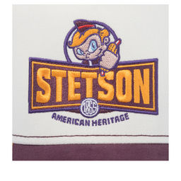 Бейсболка STETSON арт. 7741109K TRUCKER CAP HOTDOG (бордовый / белый) фото 4