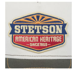 Бейсболка STETSON арт. 7751194K TRUCKER CAP SUN (оливковый / белый)  фото 4