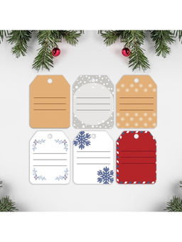 Цена за 10 шт. Шильдики на подарки «Новогоднее настроение», 16×24 см, набор 6 шт.