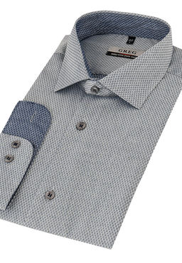 Сорочка мужская длинный рукав GREG 323/131/8179/Z/1_GB  фото 8