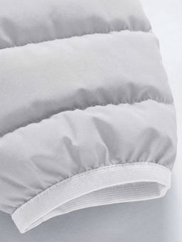 Куртка мужская удлинённая стёганая с капюшоном и графеновой подкладкой утеплитель тинсулейт