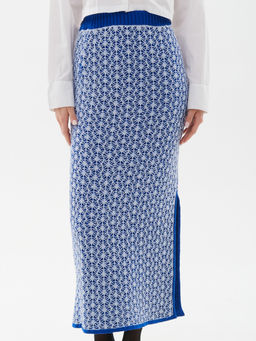 Юбка л1430 голубой