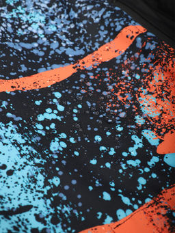 Комбинезон 8з1525 оранж/черный