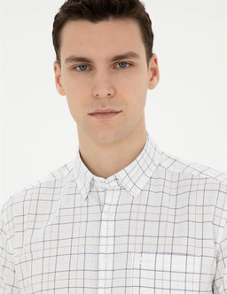 Lacivert Regular Fit K_sa Kollu G_mlek - Pierre cardin фото 2