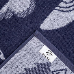 Полотенце махровое Этель Медведи, 70х130 см, 100% хлопок, 420гр/м2  фото 3