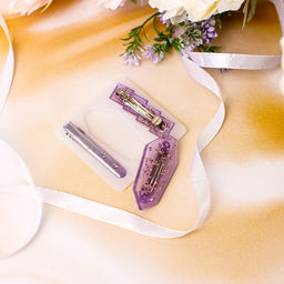 Цена за 2 шт. Молд силиконовый «Заколка», 3 вида заколки