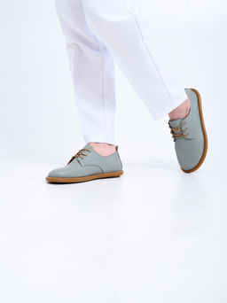 Туфли 181.ОКСЕbr.Лион авокадо+коричневый