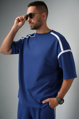 Мужской костюм оверсайз из футера двухнитки Happyfox - Happy fox фото 3