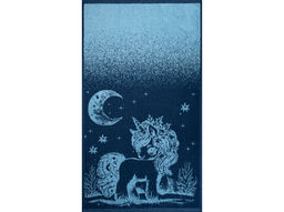 Полотенце махровое 6с103.412ж1 Волшебная ночь(джинс) 50х90см