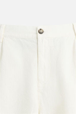 LINEN/COTTON BERMUDA SHORTS - Zara фото 8