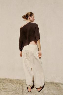 JERSEY CAPA CORTO PUNTO / Marr?n - Zara фото 14