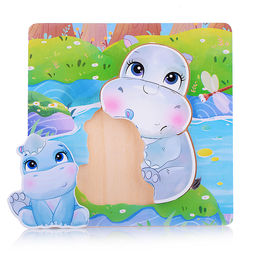 Пазл-вкладыш "Мама и малыш"