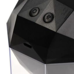 Увлажнитель воздуха Luazon HM-12 «Волк», ультразвуковой, 650 мл, 2 Вт, погружной, USB, чёрный