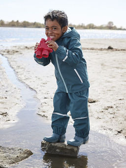 Куртка непромокаемая для мальчиков LUPILU с флисом  фото 16