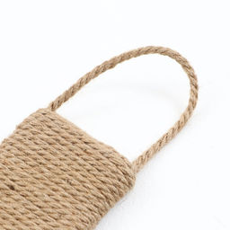 Когтеточка Пижон мини, джутовая настенная, двухсторонняя, 42 х 10 х 2 см (джут 6мм)  фото 3