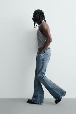 JEANS FLARE FIT / Azul claro - Zara фото 6