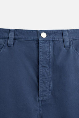 WASHED STRAIGHT-LEG TROUSERS - Zara фото 9