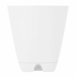 Горшок для цветов Гранд 2л, д14,5см, h15см, с поддоном, система прикорневого полива, белый, полипропилен (Россия) - Домашняя мода фото 3