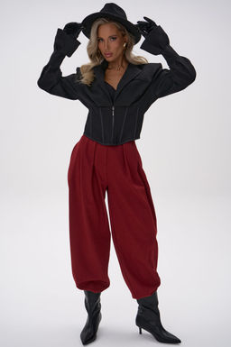 Пиджак  корсет Джуди (чёрный) - Эльза фото 37