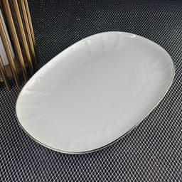 226-178 Блюдо 35см MARIA GOLD в под.уп.(х12)Фарфор - Lenardi фото 3