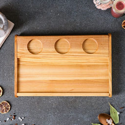 Доска для подачи Доброе дерево «Рибай», 30×20 см, массив ясеня