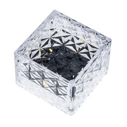 USL-F-172/PT050 ICECUBE Садовый светильник на солнечной батарее. 4 светодиода. Теплый белый свет. 1*АА Ni-Mh аккумулятор в/к. IP44. TM Uniel