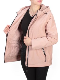 0835 PINK Куртка демисезонная женская RIKA (100 гр. синтепон) - Фабричный китай фото 7