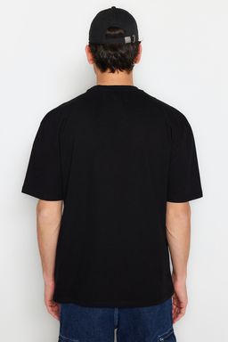 TRENDYOL MAN Beyaz %100 Pamuklu Oversize/Genis Kesim T-Shirt TMNSS22TS0274 - Trendyolmilla фото 16