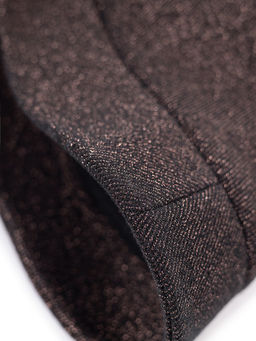 Шляпа жен. пол+виск+мет ZZ-N88305 black/bronze - Eleganzza фото 3