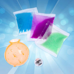 Набор для опытов Прыгающие мячи. Новый год, маленький - Эврики фото 2