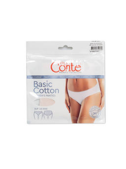 CONTE Трусы "слип" BASIC COLLECTION LB 2002 (zip-lock) natural
