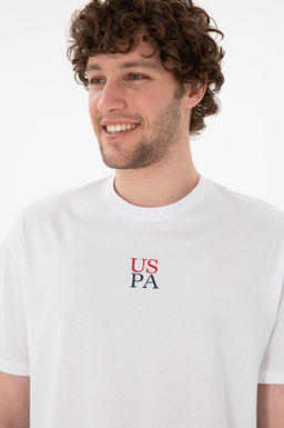 Erkek Comfort Fit Bisiklet Yaka Beyaz Ti__rt Sepette S_rpriz _ndirim - U.s. polo assn фото 3