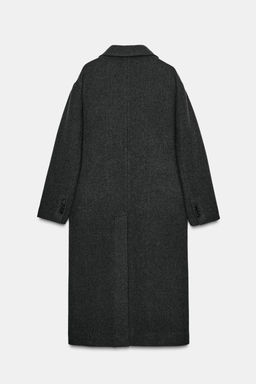 ZW COLLECTION LONG OVERSIZED COAT - Zara фото 5