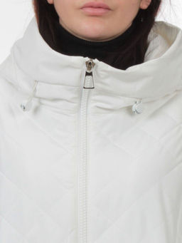 919 WHITE Куртка демисезонная женская (100 гр. синтепон) - Fashion фото 4