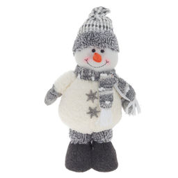 Игрушка набивная "Снеговик", L23 W11 H40 см, 2в.