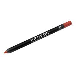 Provoc Гелевый карандаш-подводка для губ водостойкий / Semi Permanent Gel Eye Liner Filler №48 Bittersweet, персиковый