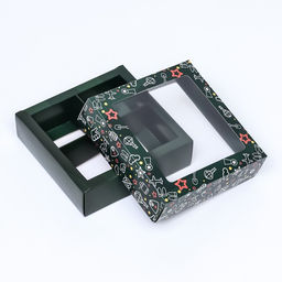 Коробка под 4 конфеты, 23 Февраля 12,6 х 12,6 х 3,5 см - UPAK LAND фото 5