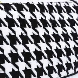 Сумка кросс-боди на молнии, цвет чёрный/белый - Nazamok фото 8