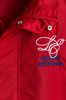 Chaqueta de ch?ndal bordada en nailon Loose Fit - H&m фото 8