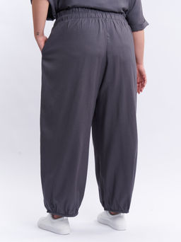 Брюки льняные TBB19052GRY23