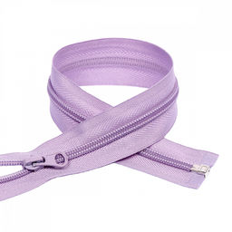 Молния Mzip пласт. спираль №5-N 60см цв.F166 лавандовый уп.10шт