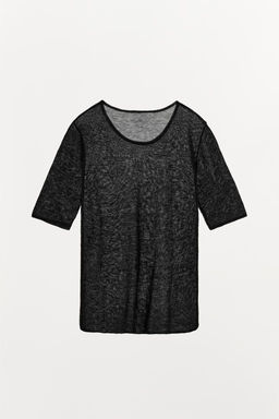 100% WOOL T-SHIRT - Zara фото 15