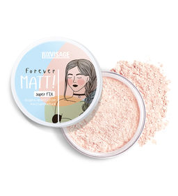 LuxVisage Пудра-фиксатор рассыпчатая Forever MATT! super FIX, Бесцветный