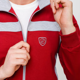 RODOS Спортивный костюм мужской весна/лето М-187 Синий/Меланж  фото 26