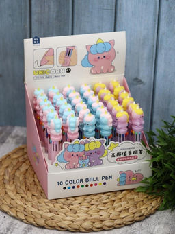 Ручка 10 lovely unicorns, mix - I likegift фото 7